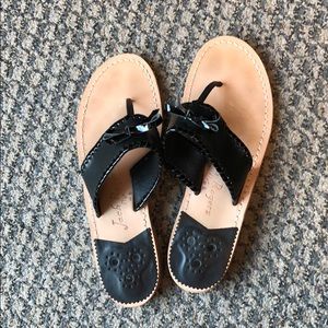 Black jack Rodgers Sandals